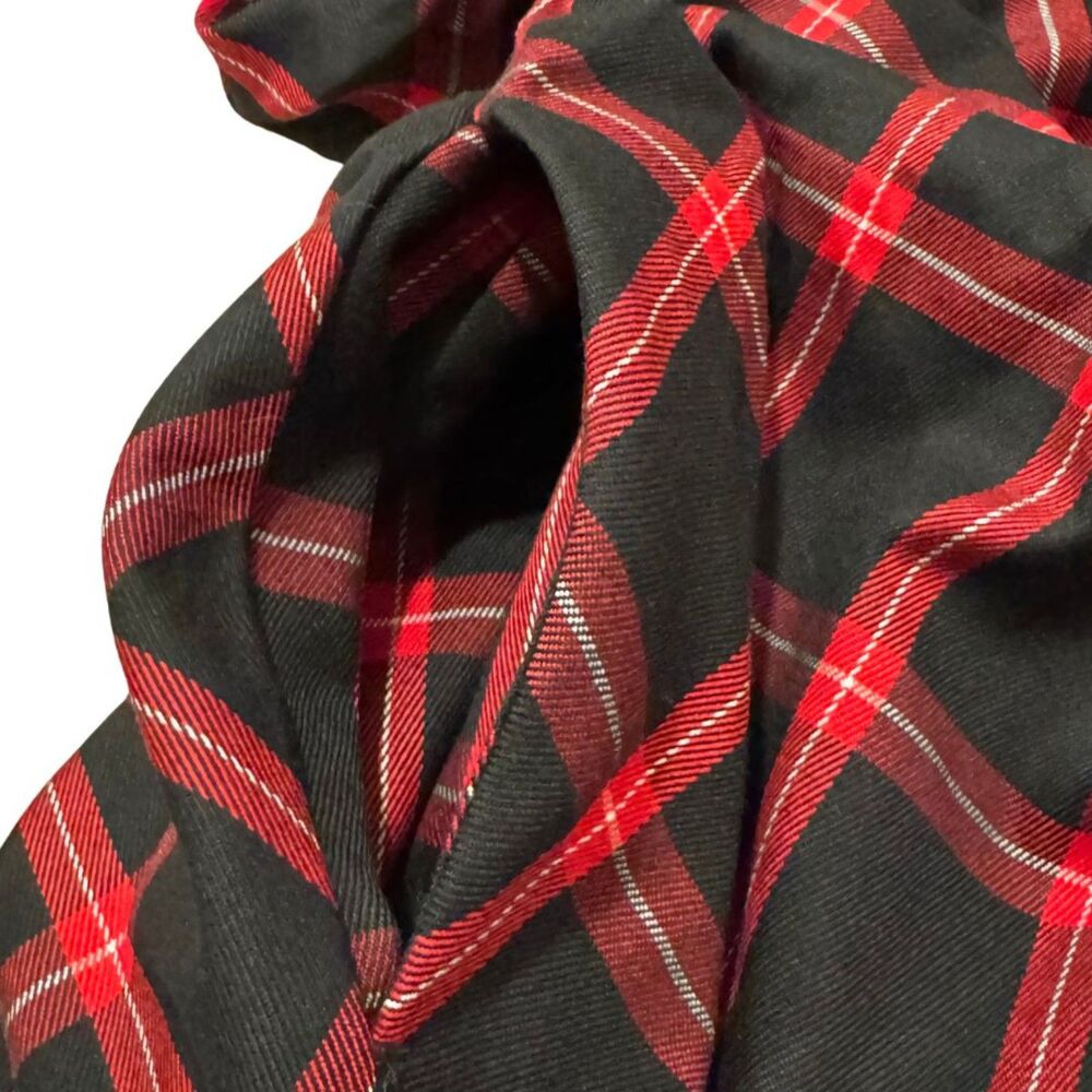 Hell Bunny Black and Red Plaid Vintage-Inspired Mini Dress - Picture 6 of 10